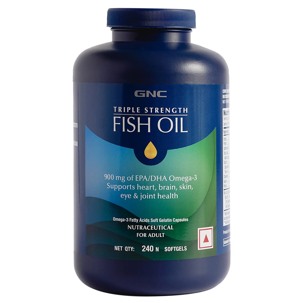 Buy GNC Triple Strength Fish Oil Online At Buyceps