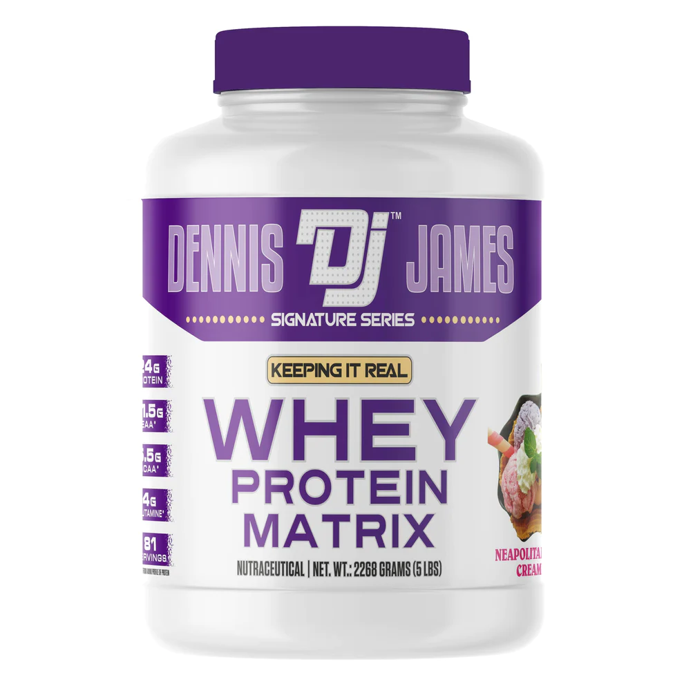 dennis james whey protein matrix review