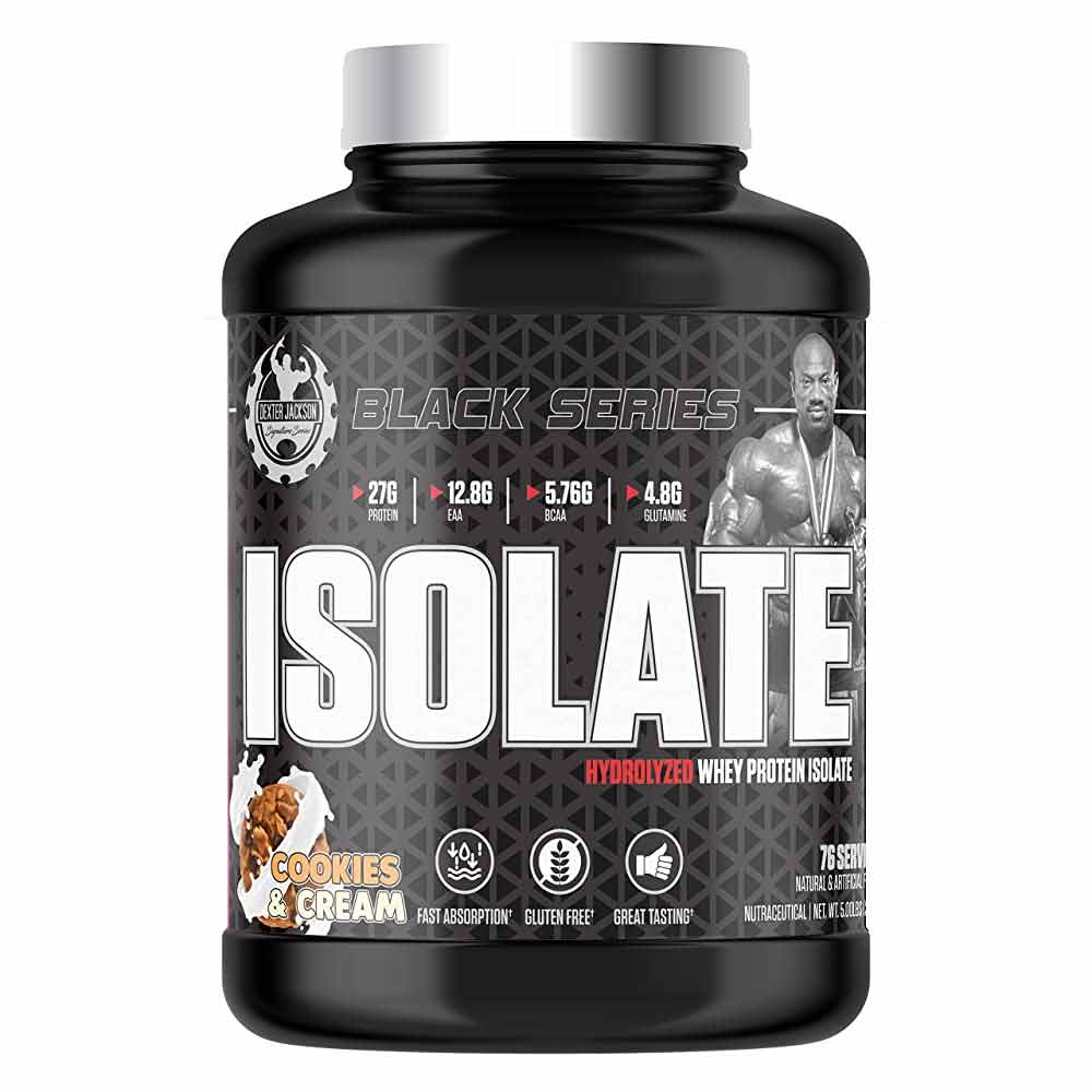 DEXTER JACKSON Black Series Hydrolyzed Whey Protein Isolate