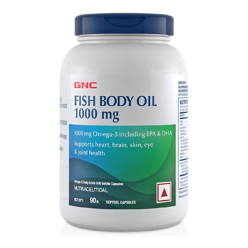 Buy GNC Fish Body Oil Cap 1000 mg Omega3 at