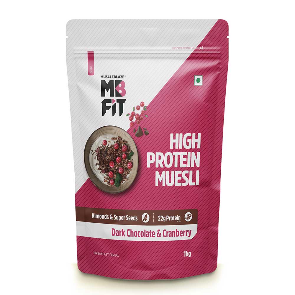 MuscleBlaze High Protein Muesli