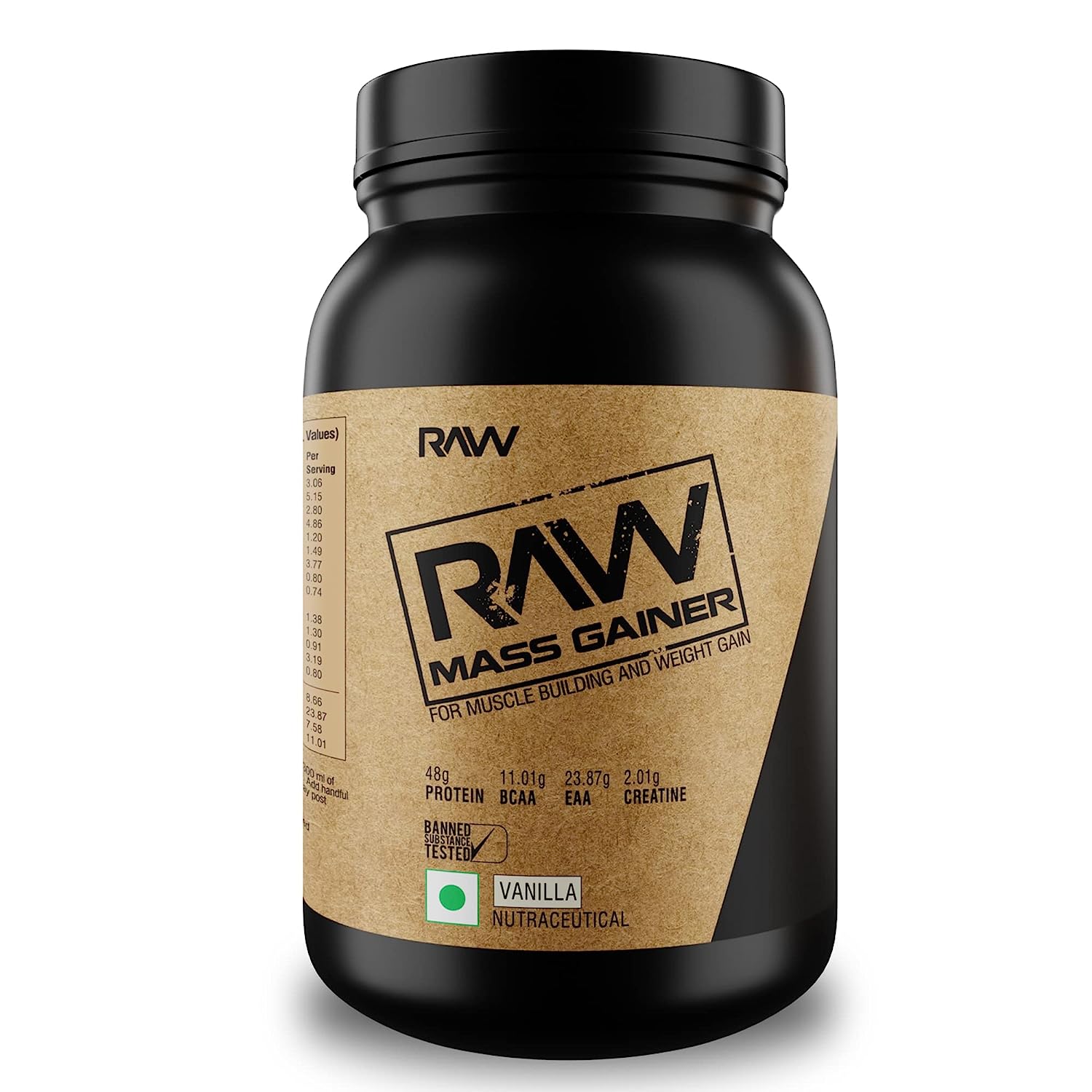 Raw Nutrition Mass Gainer