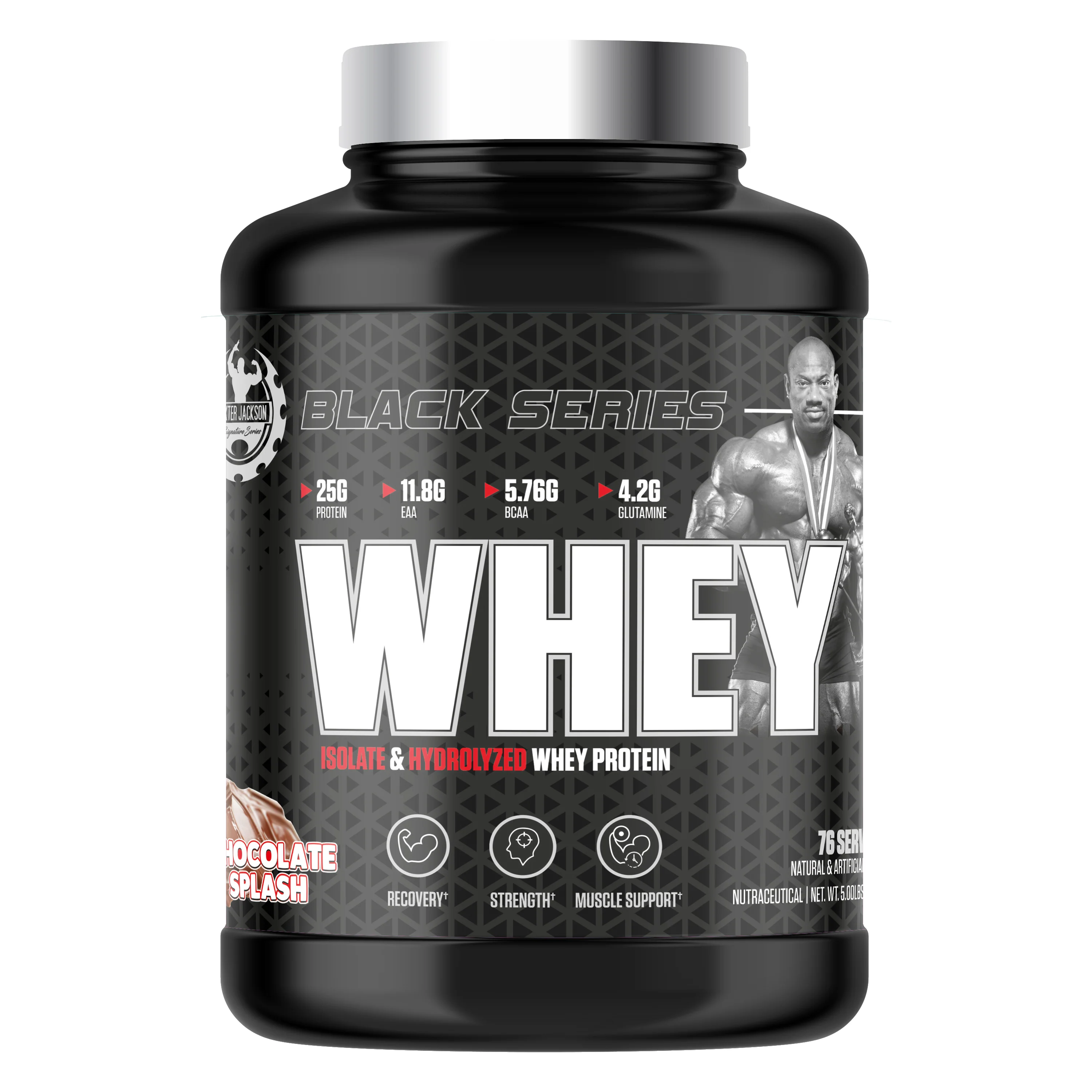 DEXTER JACKSON Signature Black Series Isolate & Hydrolyzed Whey Protein
